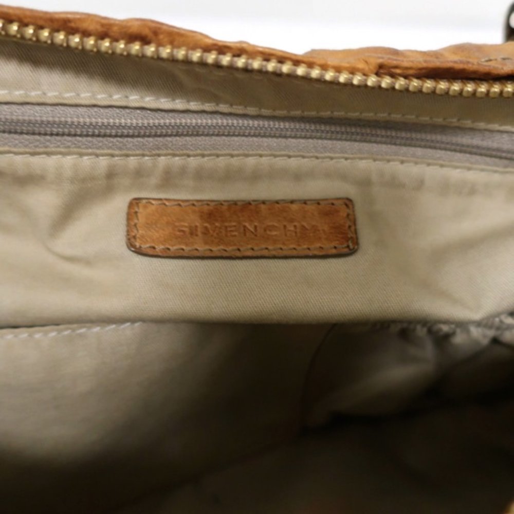 Givenchy Large Pepe Pandora Shoulder Bag Brown - Picture 12 of 12